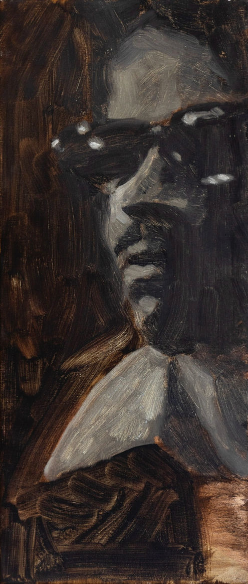 "Untitled" by artist - oil on canvas