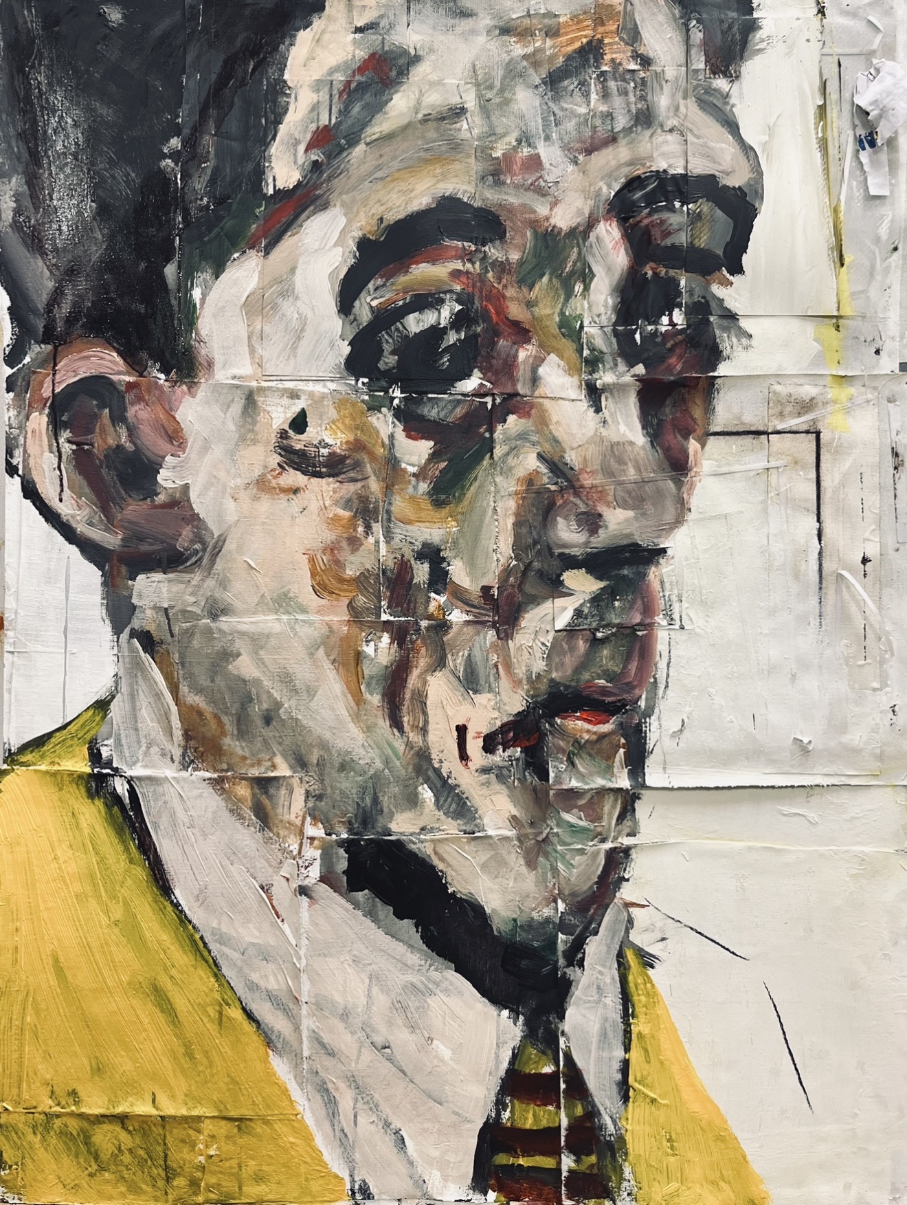 ""KOP II" by artist - acrylic on panel