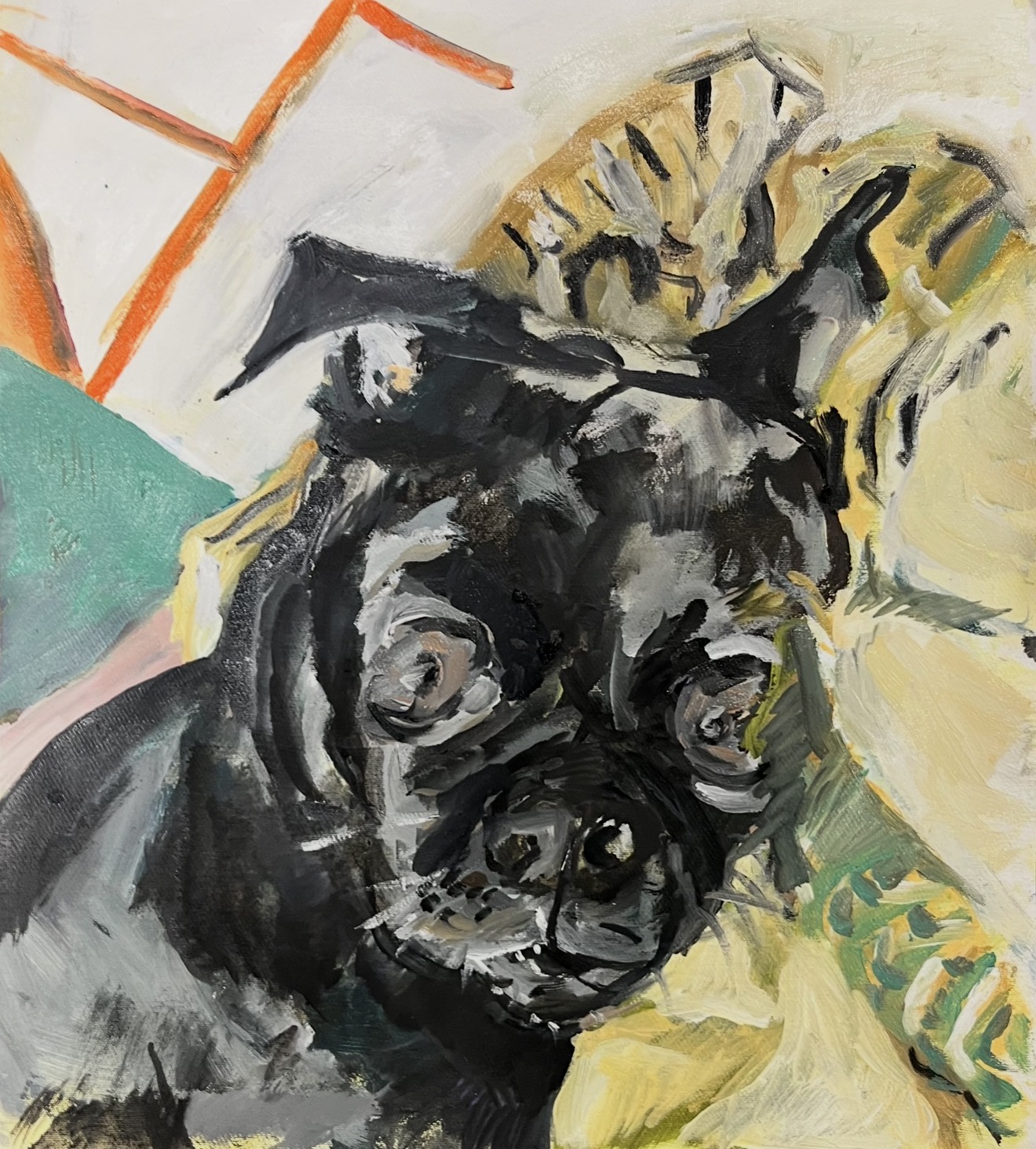 "Babette" by artist - oil on canvas