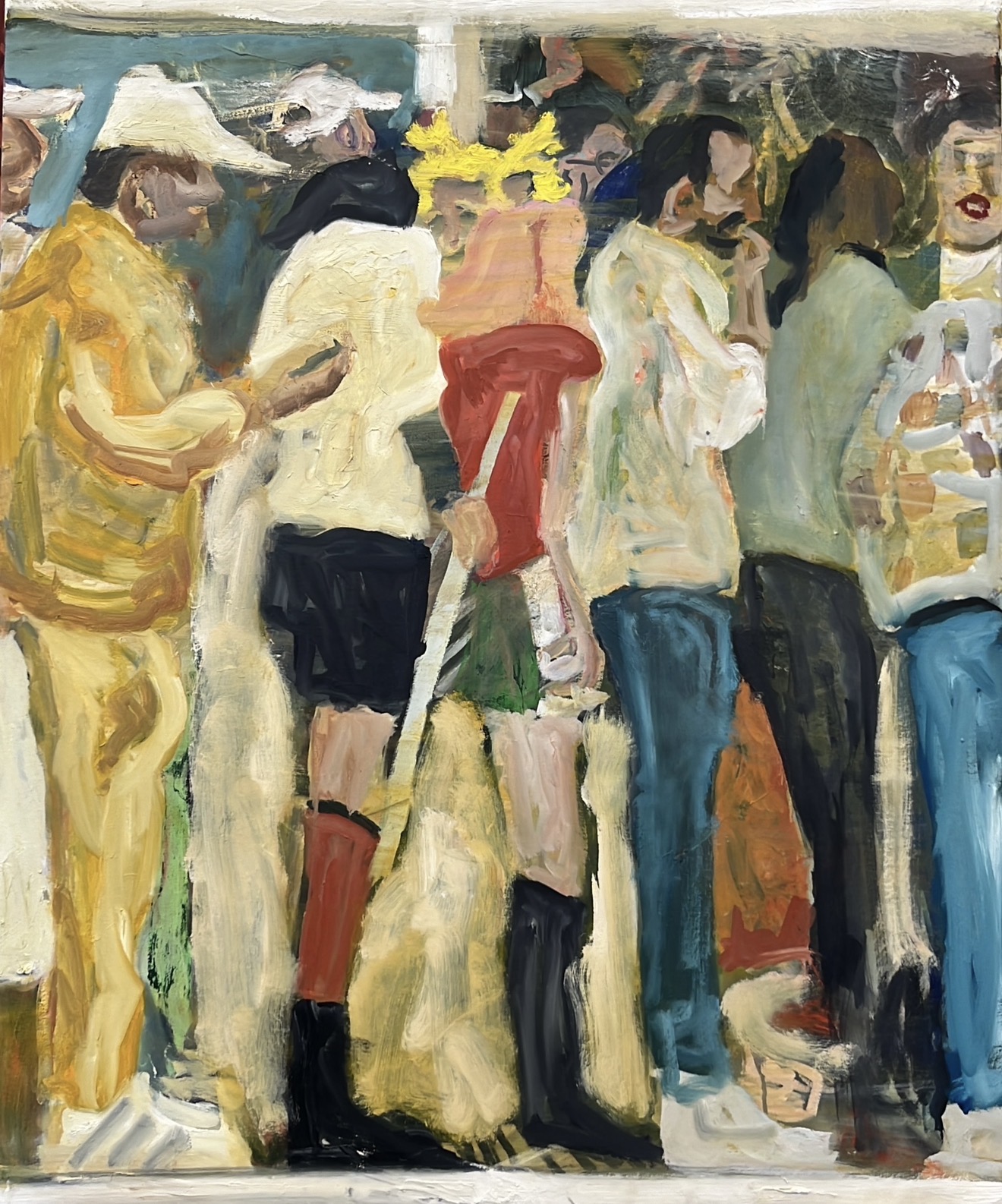 "De vernepelingskes" by artist - oil on canvas