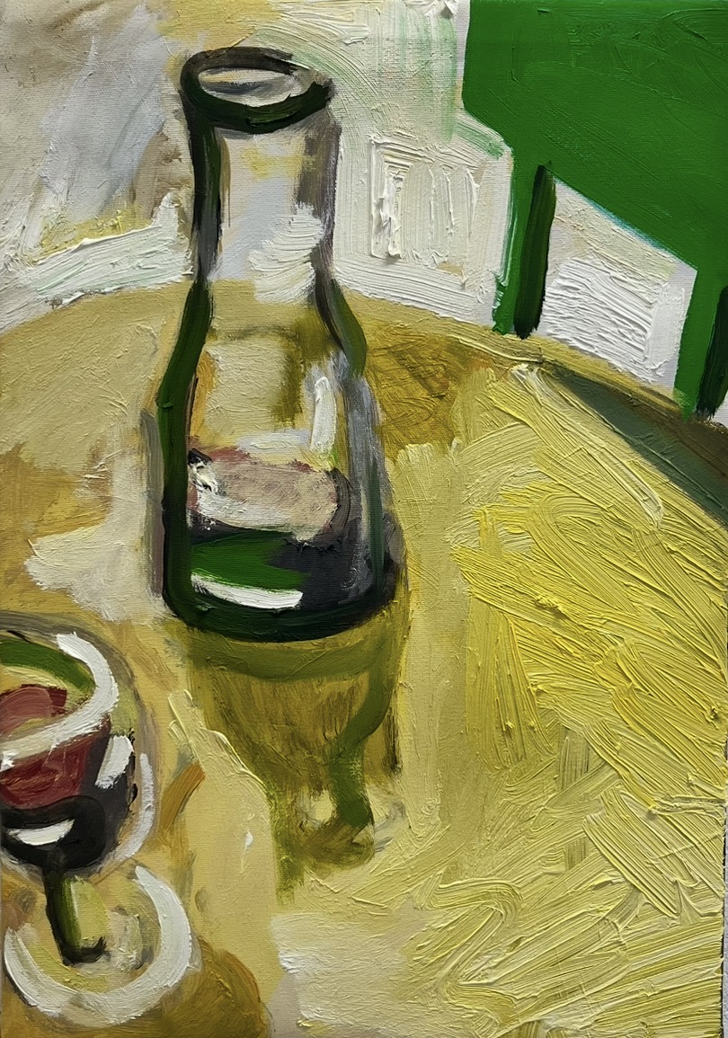 "Stilleven" by artist - oil on canvas