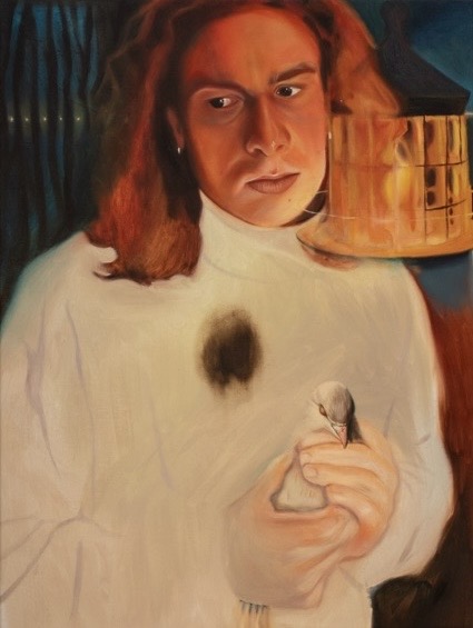 "Nous Nous Reverons" - oil on canvas artwork by Emile Desweemer, 2026