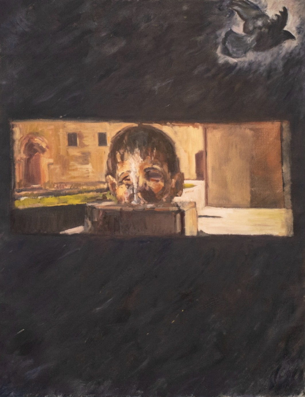 "Herinnering" - oil on canvas artwork by London Gasparian, 2026