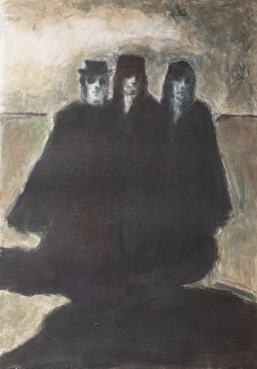 "Studie naar Spilliaert" - oil on canvas artwork by London Gasparian, 2026